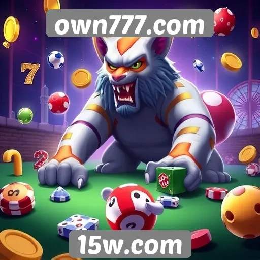 Variedade de jogos disponíveis no own777.com